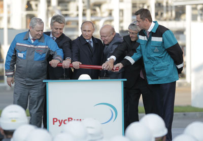 RusVinyl inauguration marks start of one of the largest PVC production facilities in Russia