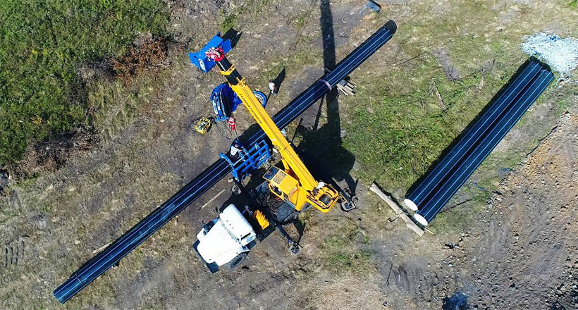 «ПОЛИПЛАСТИК» поставил трубы для строительства магистрального водовода ...