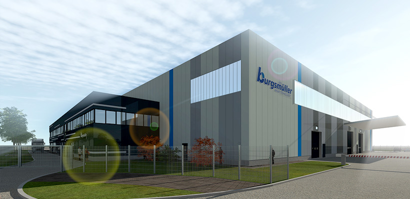 Завод Burgsmüller GmbH в городе Айнбеке (Einbeck) на юге Нижней Саксонии Завод Burgsmüller GmbH в городе Айнбеке (Einbeck) на юге Нижней Саксонии