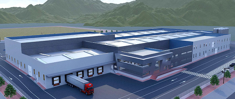 Проект нового завода  Jokey Treplas, расположенного развитой промышленной зоне рядом с городом Мерсии в Испании