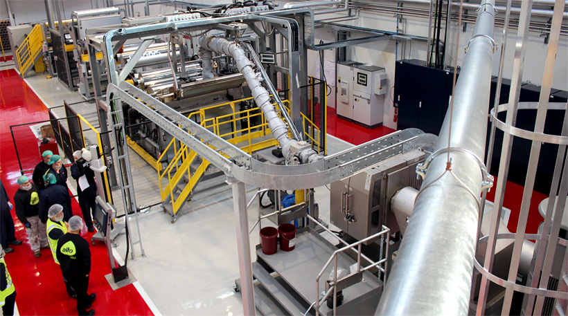 EREMA и AMUT установили оборудование на заводе ALTO Plastic Packaging для выпуска из вторичного ПЭТФ листов толщиной 0,15–1,2 мм с производительностью до 1500 кг/ч 