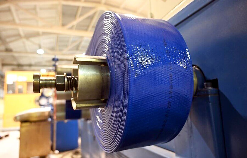 Новомосковский завод полимерных труб начал производство гибких рукавов марки ПОЛИФЛЭТ диаметром 3 дюйма