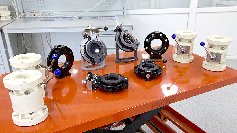 «Сплав» продемонстрировал шаровые краны и затворы из