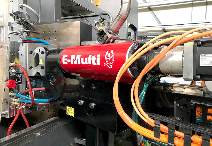 Платформа E-Multi от Schuelken Form полностью совместимая с любой литьевой машиной