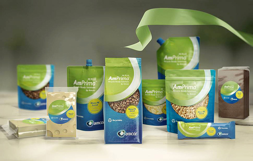 Новая упаковка Amcor для кофе и молочных продуктов соответствует требованиям большинству европейских нормативам по вторичной переработке полиэтилена