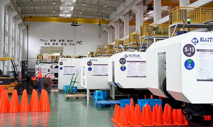 В производстве кабельных трапов Grandches Daoan были задействованы десять энергосберегающих ТПА серии Haitian Mars c усилием смыкания от 14 до 16 тыс. кН