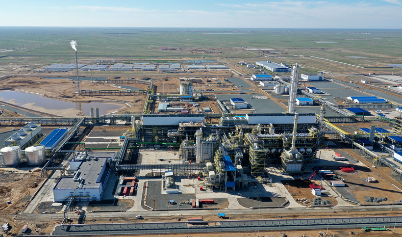 Kazakhstan Petrochemical Industries начал подачу пропана на завод полипропилена мощностью 500 тыс. т в год