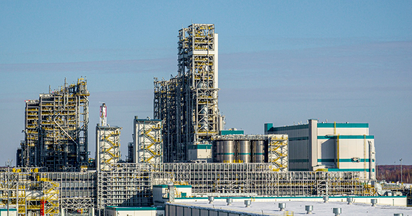 Пиролизная установка по производству полиэтилена на заводе «ЗапСибНефтехим» в Тобольске