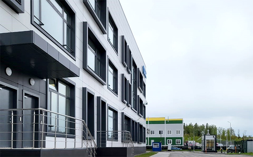 Новое производственное здание SMC Pneumatics в Ленинградской области 