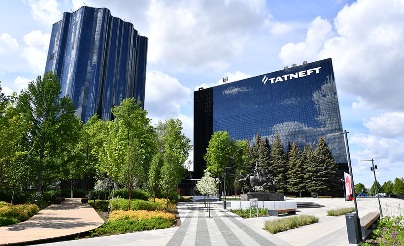 Штаб-квартира компании «Татнефть» в Казани