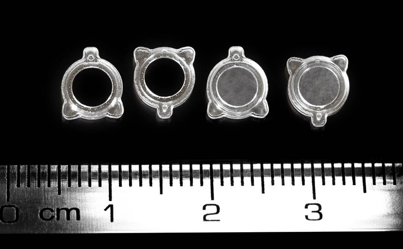 Опорное кольцо с силиконовой мембраной изготовленное на термопластавтомате Wittmann Battenfeld