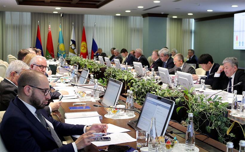  заседание Совета Евразийской экономической комиссии под председательством заместителя Председателя Правительства Российской Федерации Алексея Оверчука