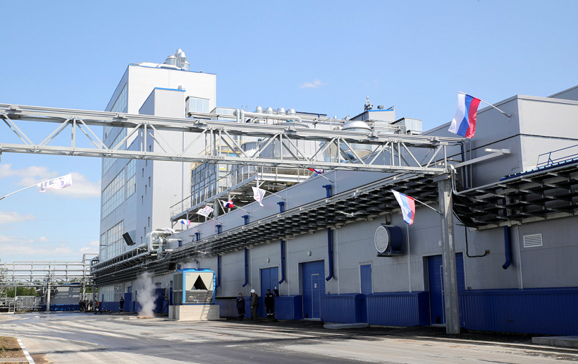 Шахтинский полиэфирный завод (ШПЗ) по производству полиэфирного штапельного волокна полного цикла мощностью 73 тыс. т в год