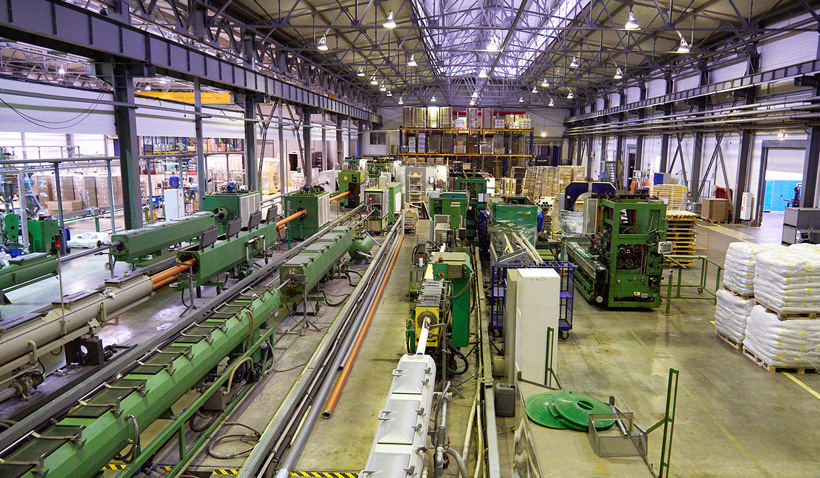 «Синикон» увеличит мощности по выпуску пластиковых труб на 30%