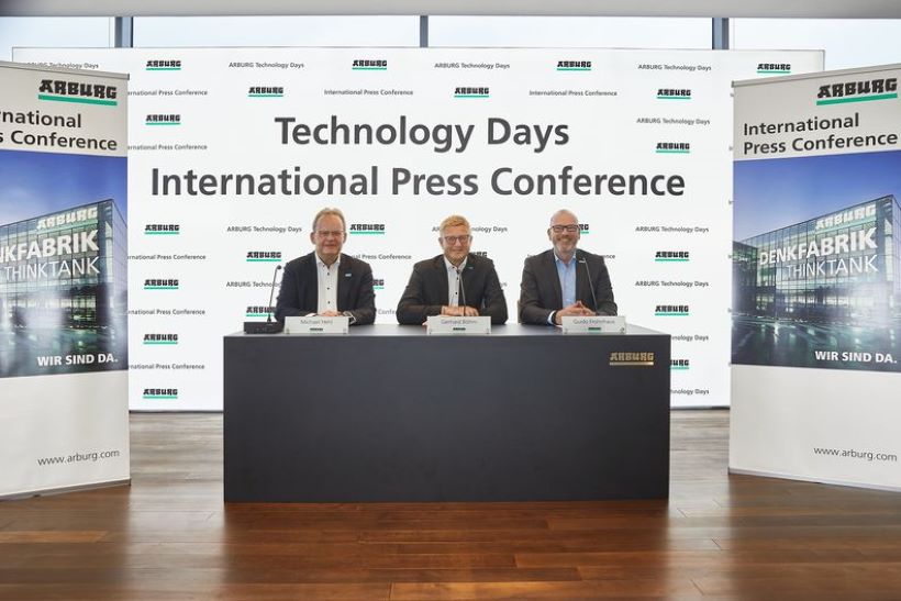 Представители Arburg на пресс-конференции в рамках Technology Days