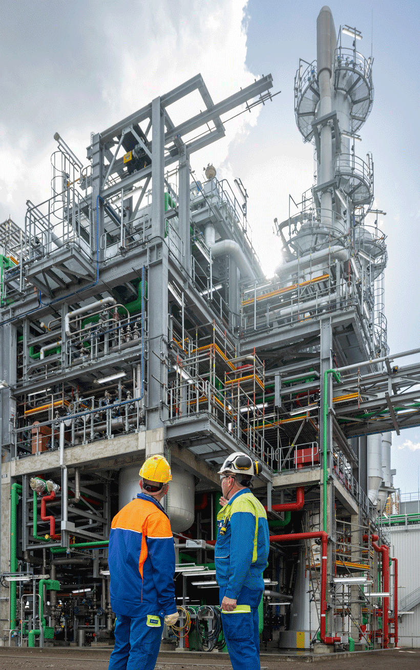 Новая установка BASF по производству алкилэтаноламинов мощнстью 32 тыс. т, Антверпен, Бельгия