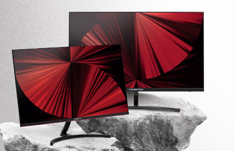 Мониторы производства российской компании «Гравитон» модели МН24А и МН27А
