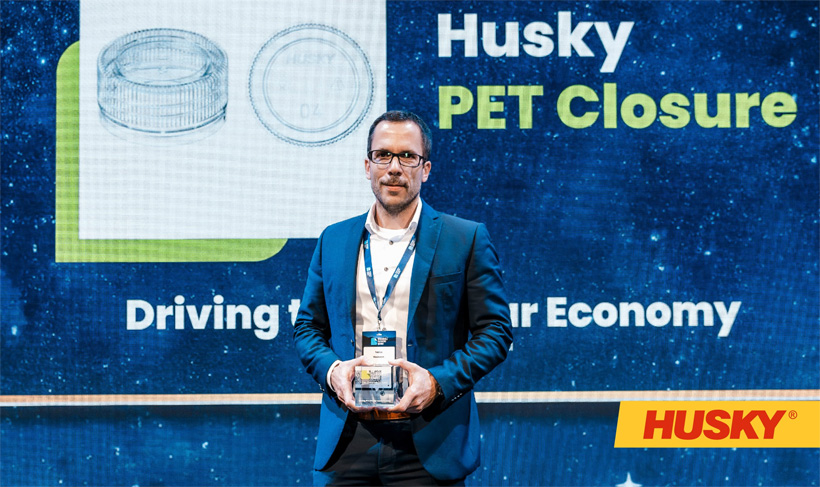 Президент Husky Роберт Домодоссола представил крышу из ПЭТФ на выставке NPE 2024