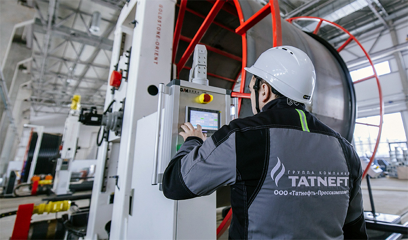 «Татнефть» запустила новое производство по выпуску гибкой композитной трубы