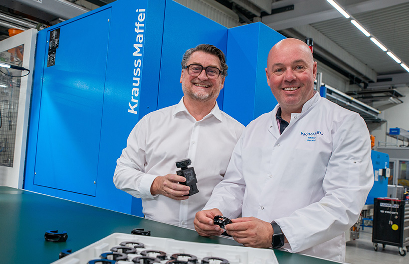   (  , KraussMaffei Group, )    ( , Novassu) 