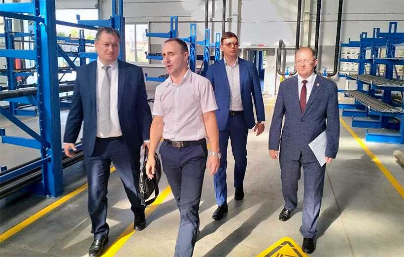 Заместитель Министра экономического развития РФ Святослав Сорокин посетил ОЭЗ “Авангард”