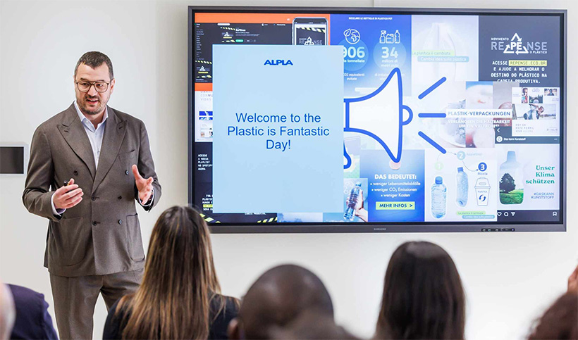 Доминик Филь, член правления и исполнительный директор недавно созданной ассоциации Plastic is Fantastic, объяснил, что инициатива «Пластик — это фантастика» открывает возможности для всех заинтересованных компаний в индустрии пластмасс