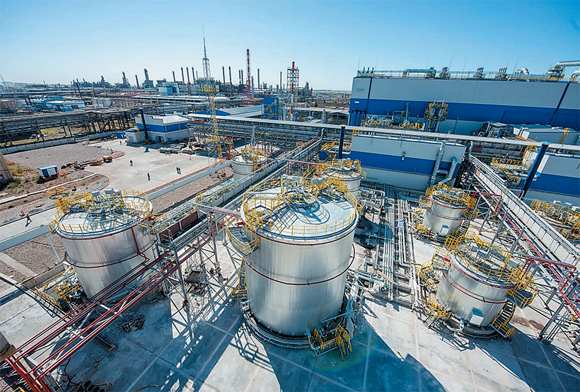 Производство акриловой кислоты и бутилакрилата «Газпром нефтехим Салават», Республика Башкортостан