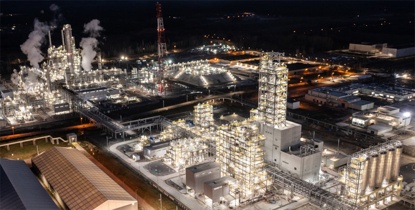 Нефтехимический завод Grupa Azoty Polyolefins в Полис, Польша