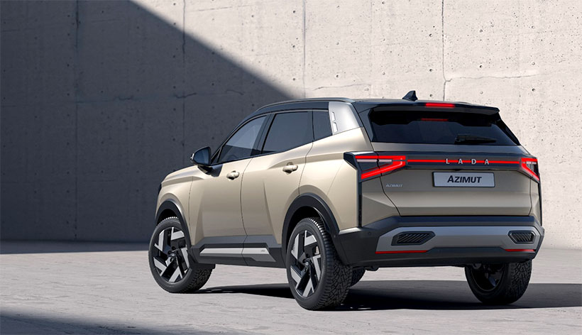 Кроссовер LADA AZIMUT, созданный на собственной российской платформе Vesta