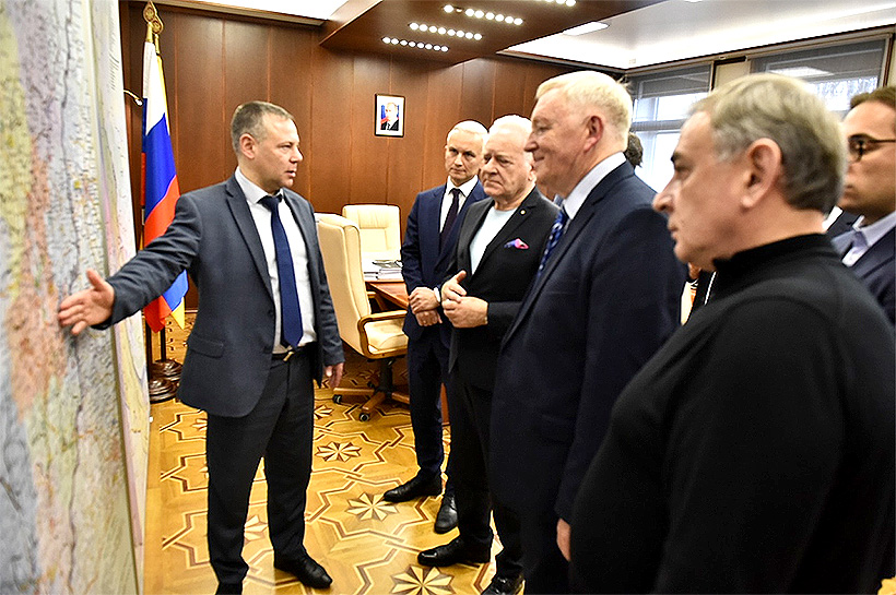 Губернатор Ярославской области Михаил Евраев провел рабочую встречу по проекту строительства завода полипропилена