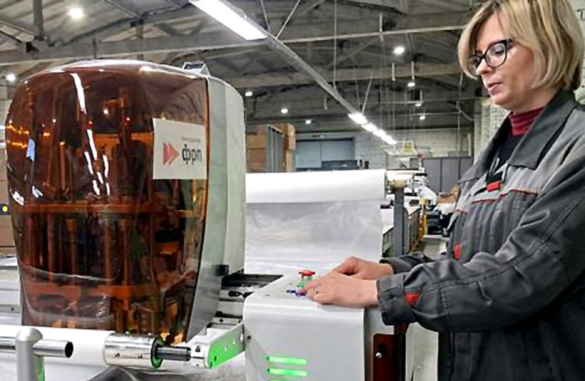 Многослойная резка текстильных изделий на раскройном комплексе завода «Таврия» 