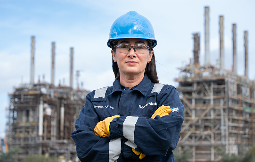 Тереза Кассар, директор завода Exxon Mobil по производству этилена FEP 