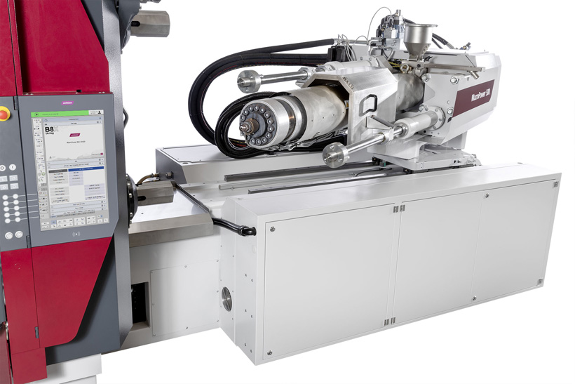 Поворотный инжекционный узел на новом термопластавтомате WITTMANN MacroPower