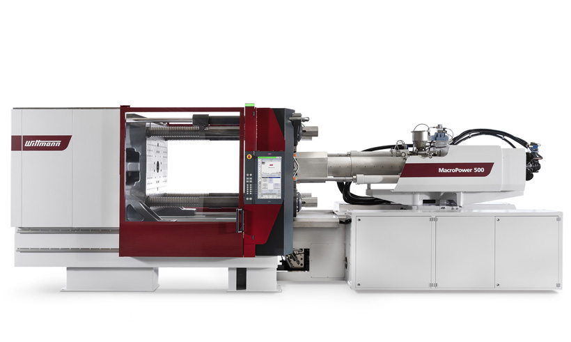 Термопластавтомат WITTMANN модели MacroPower 500/3400 с цельным корпусом станка