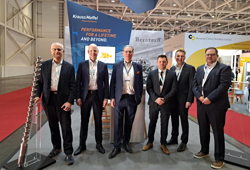 Команда специалистов по экструзии KraussMaffei положительно оценила выставку Tire Technology Expo 2026 в Ганновере