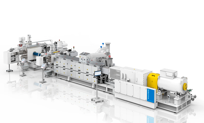 ���������� ����������� ��������� ����� ����������� ��� ���������� ���������������������� ����������� �������: KraussMaffei Extrusion ���������� ������������� ���������� ��������� ��� ������ ����� � ����������� ���������� �������, �������� ��� �������� � �