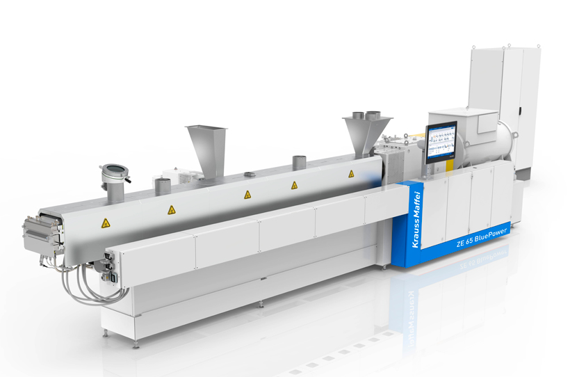 ����������������� � �������������: ������������ ��������� ����������� �������� ZE BluePower �� KraussMaffei Extrusion