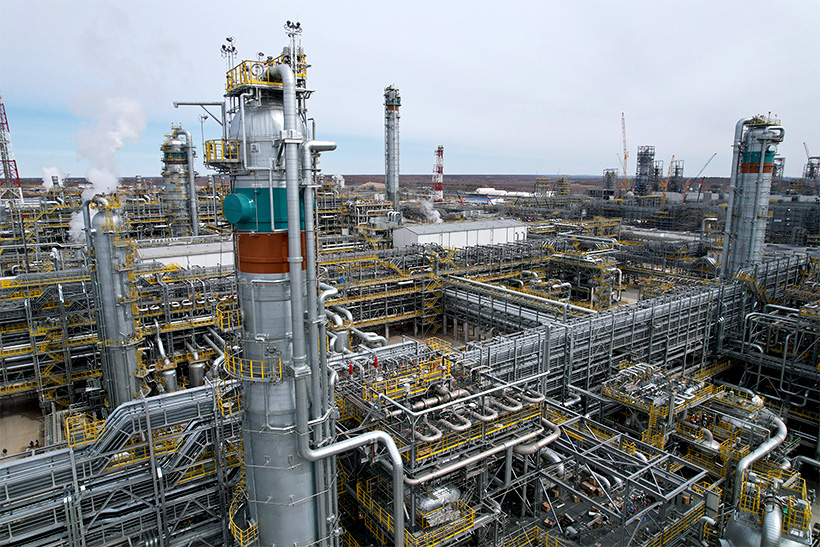 Финальная сборка Амурского ГХК: сушка печей, роботы-погрузчики и замкнутый цикл, апрель 2026 г.