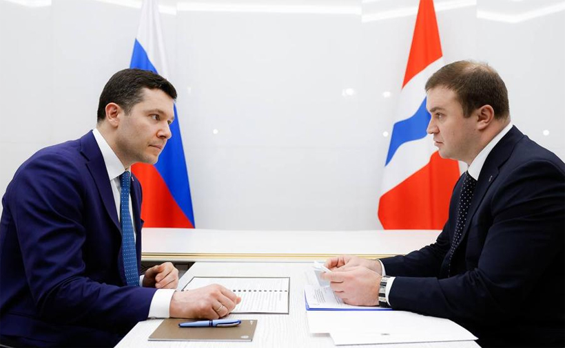 Антон Алиханов и Виталий Хоценко обсудили поддержку промышленности и перспективные проекты в Омской области