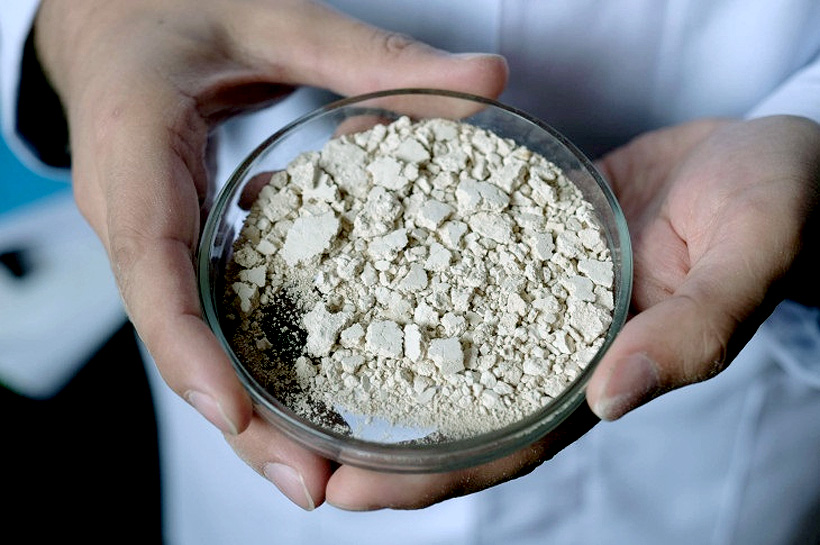 Образец арабиногалактана разработки сотрудников Красноярского научного центра СО РАН, Сибирского федерального университета и Сибирского государственного университета науки и технологий им. М.Ф. Решетнёва