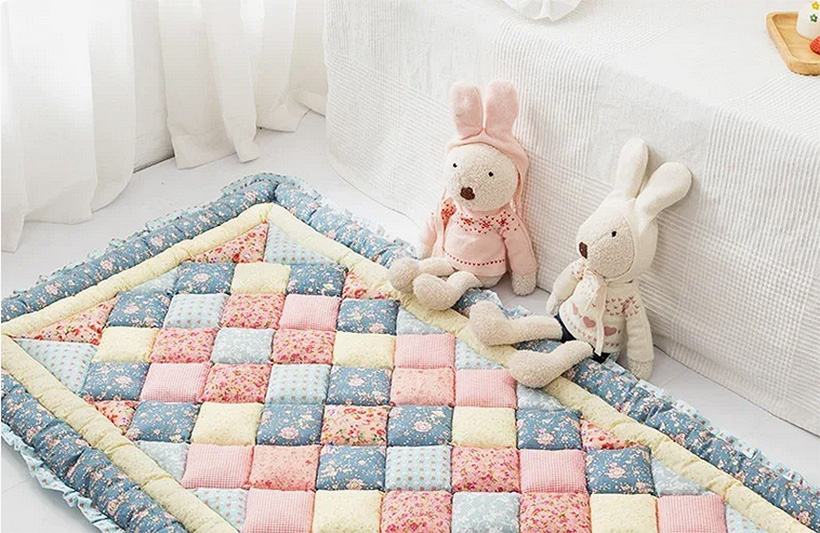 Многослойный текстильный коврик с неткаными материалами