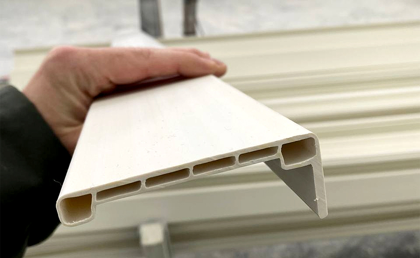 Дверной наличник для межкомнатных дверей 2150x80 мм не ламинированный производства «Эко Пласт-Декор»