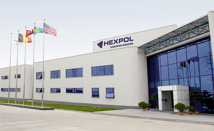 Производственная площадка HEXPOL Compounding в Qingdao, Китай