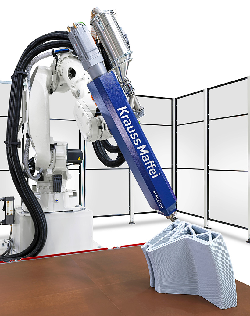 Основа систем аддитивного производства powerPrint Flex и powerPrint Plus от KraussMaffei
