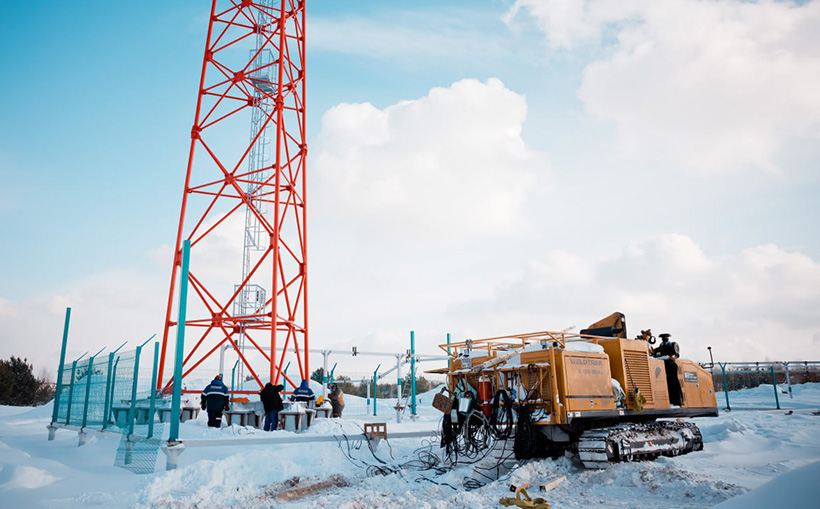 Строительство этиленопровода СИБУР протяженностью 254 км, февраль 2026 года
