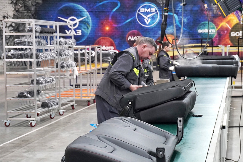 Группа СОЛЛЕРС запустила новое производство сидений для пикапов Sollers ST6 (СТ6) и Sollers ST8 (СТ8) на индустриальной площадке УАЗ