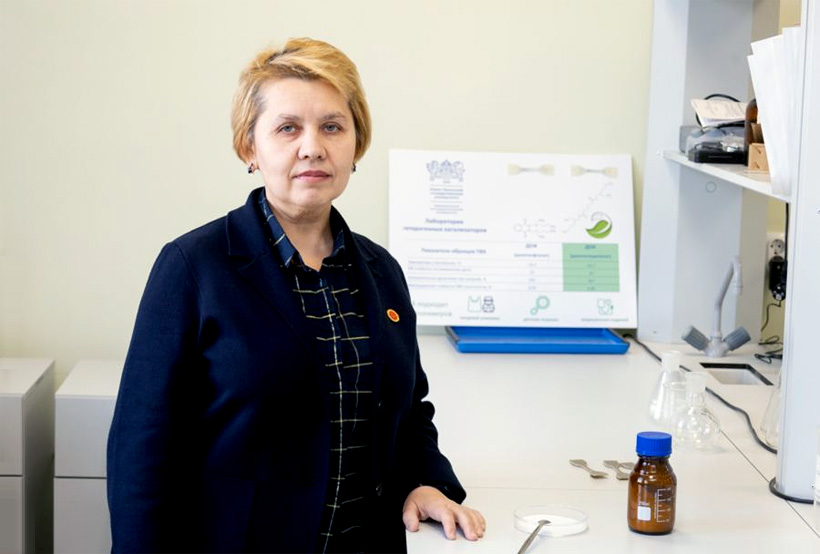 Ирина Вихарева, старший научный сотрудник НИЛ гетерогенных катализаторов этерификации дикарбоновых кислот для получения пластификаторов ПВХ ЮУрГУ