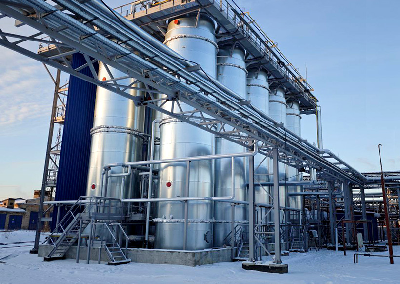 Склад готовой продукции будущего производства «Синтез ОКА – Полиэфир»