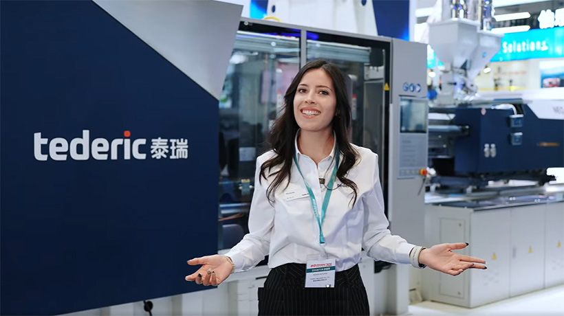 Стенд Tederic Machinery был переполнен посетителями уже в первый день выставки Chinaplas 2026