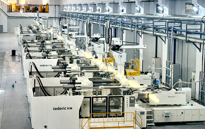 Термопластавтоматы Tederic серии NEO-Mv на заводе по выпуску автокомпонентов